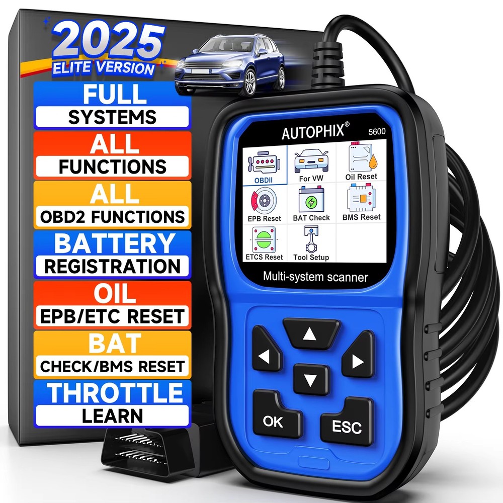 AUTOPHIX 5600 Full System Diagnostic Scan Tool OBD2 Scanner Code Reader for VW