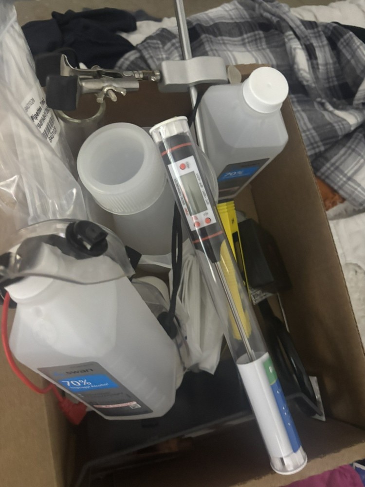 ChemScience Interactive Home Lab Kit. Used Left Over Expensive Science Equipment