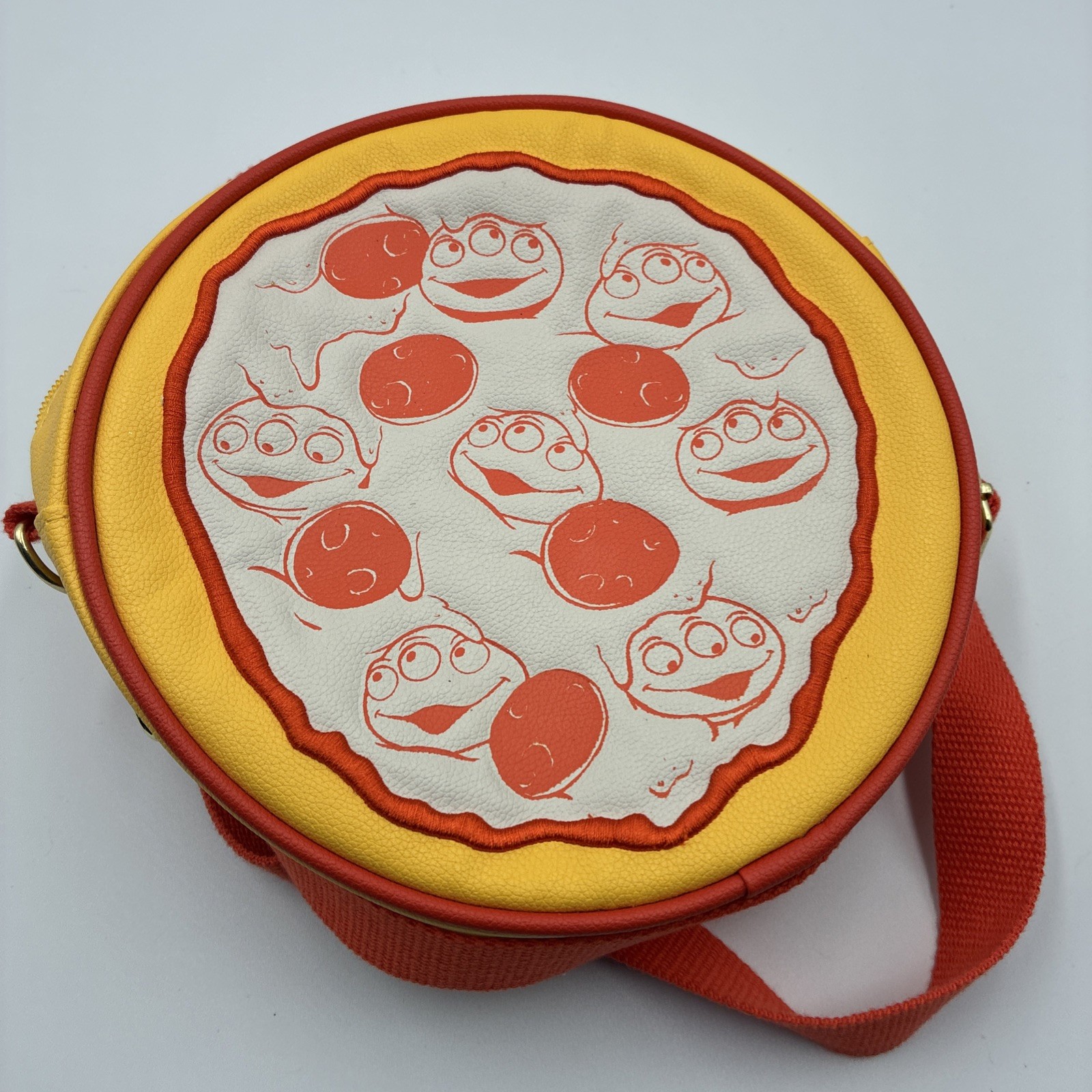 Disney Pixar Toy Story Alien Pizza Planet Disney Parks Crossbody Bag NWT