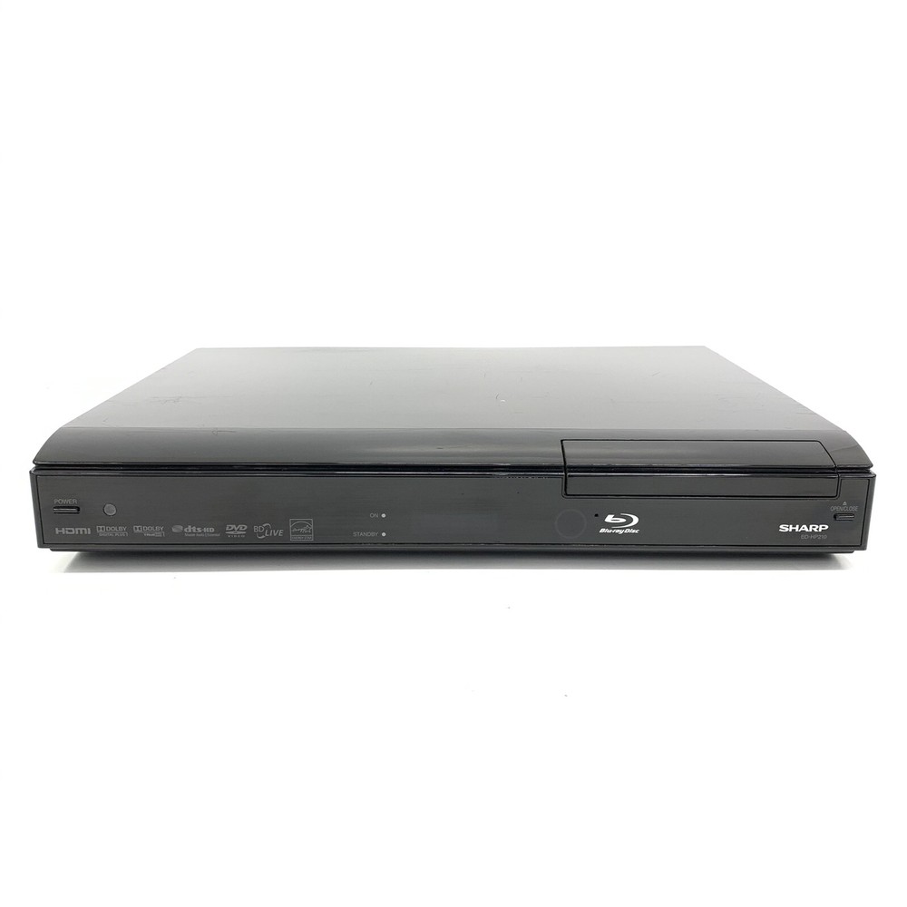 Sharp BD-HP210U Blu-ray Player No Remote Works
