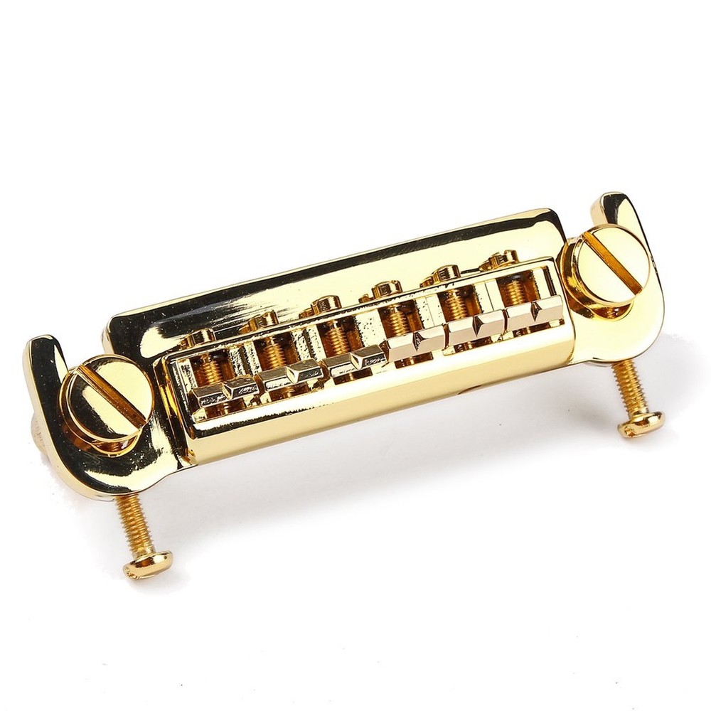 Alnicov Roller Bridge Saddle Tailpiece Combo Adjustable Wraparound Bridge for...
