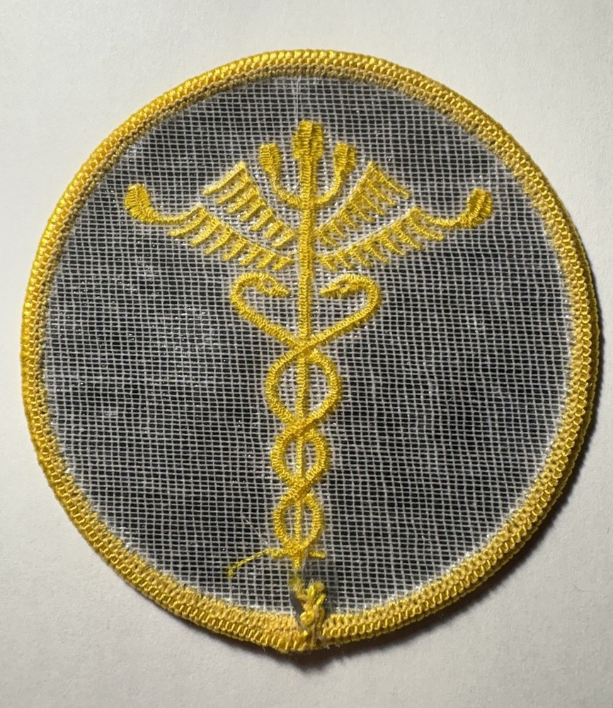 Medical Caduceus Patch