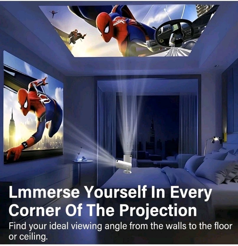 ✔️NEW One Mini Portable Projector Plus One ONN Stream stick