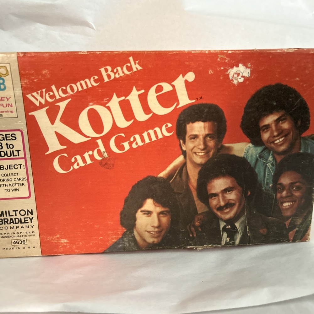 Welcome Back Kotter Card  Game