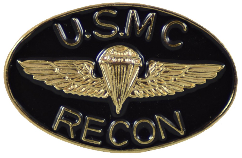 USMC RECON HAT PIN