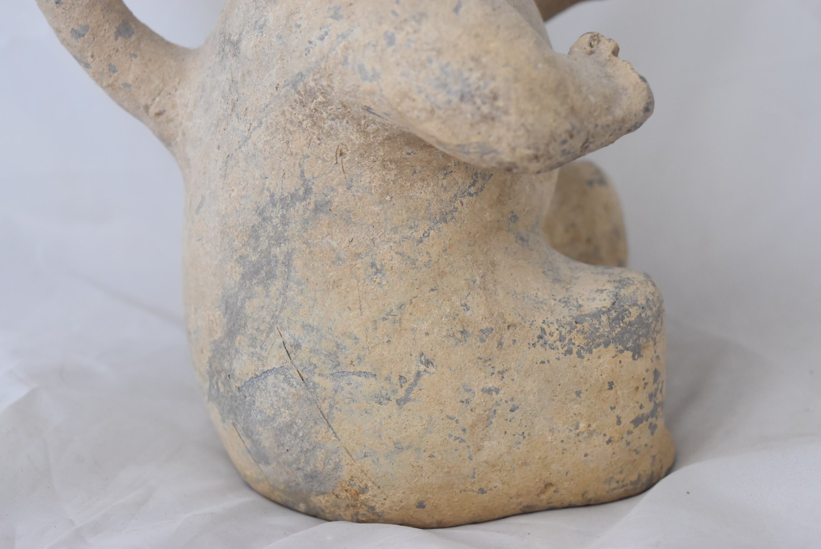 Ancient Pre Columbian Moche Culture Stirrup Spout Vessel Pottery 200CE-800CE