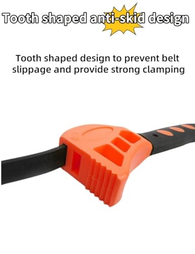 2 Pack Adjustable Rubber Strap Wrench, 6" and 8" Strap Wrench Plumbing,