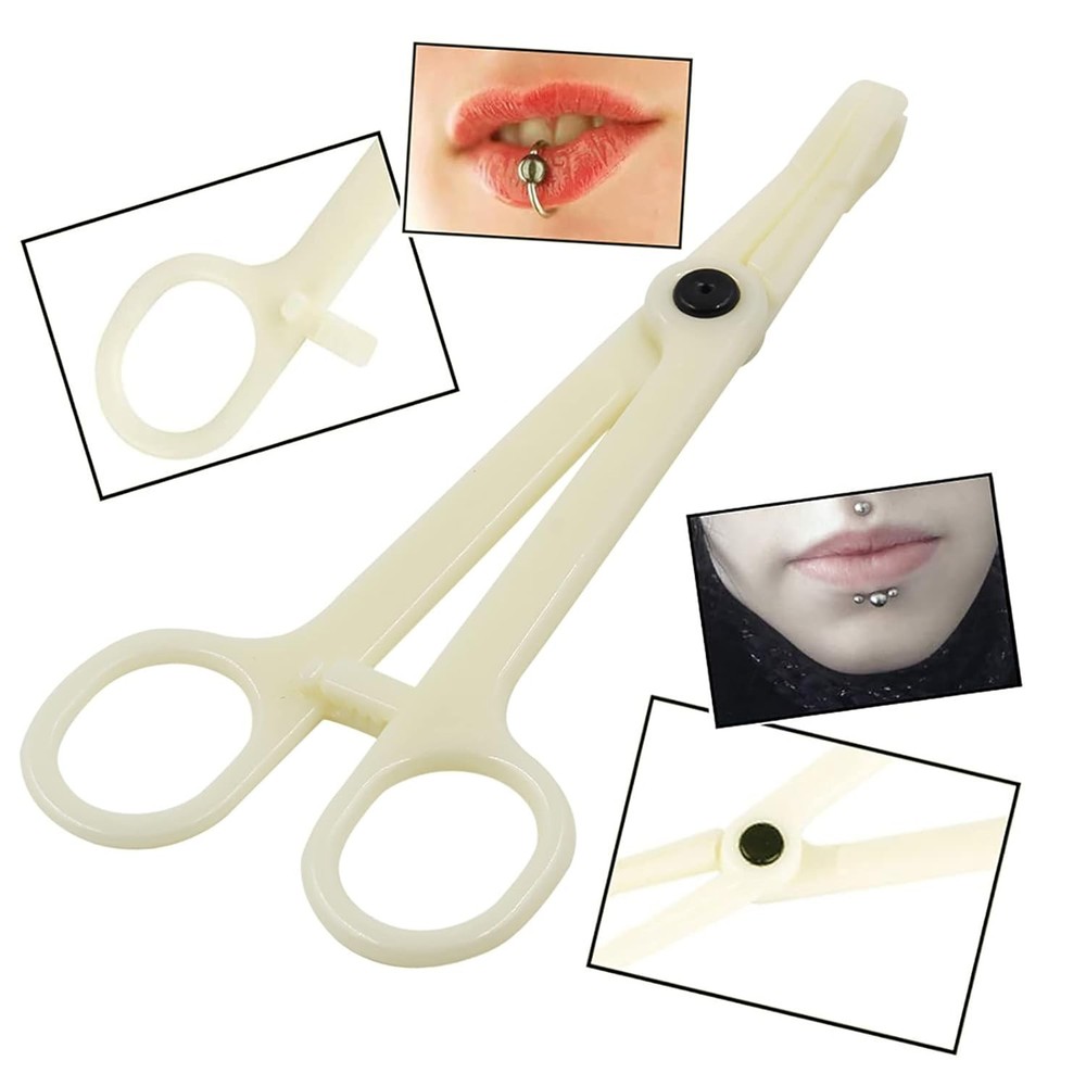 Disposable Piercing Clamps - Combofix 10Pcs Forceps Type2