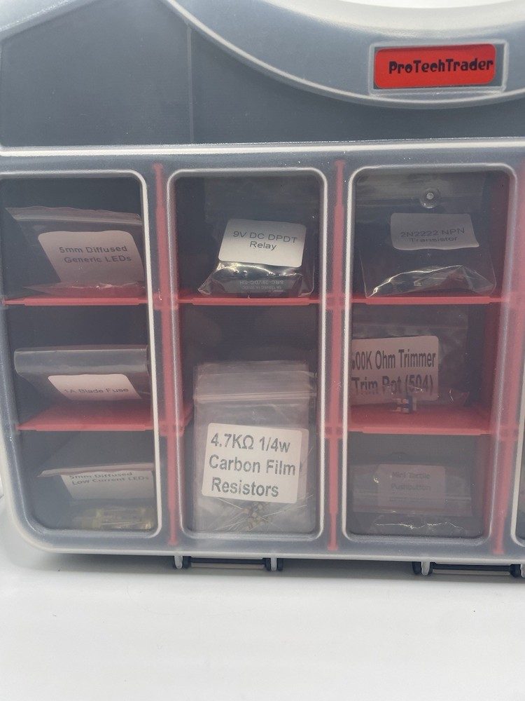 Pro Tech Trader Electronics Kit 1 Deluxe (Some Components Missing)