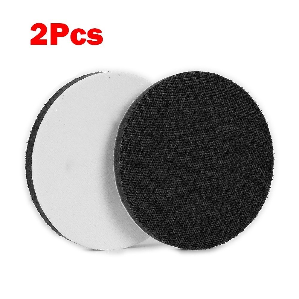 Home Interface Pad Power Tool 2pcs 5 Inch Buffer Backing Pad Sanding Disc