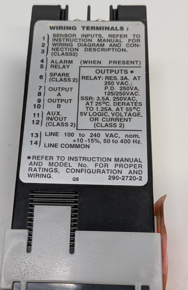 OMEGA CN7600 AUTO TUNE TEMPERATURE CONTROLLER Model# CN76163-485