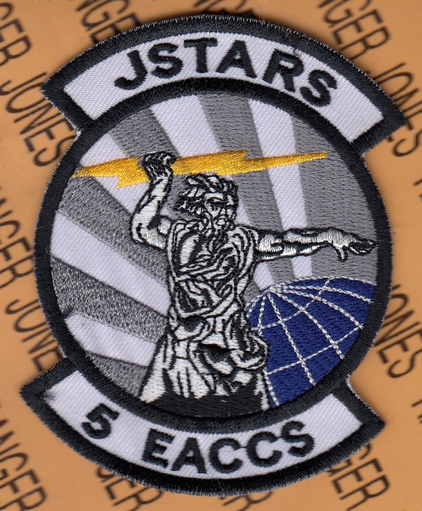 USAF Air Force 5th Expeditionary Airborne Command Control Sq EACCS ~3.75" patch