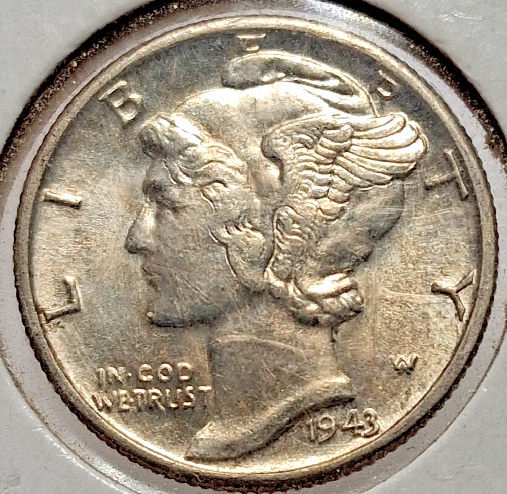 1943 Mercury Dime