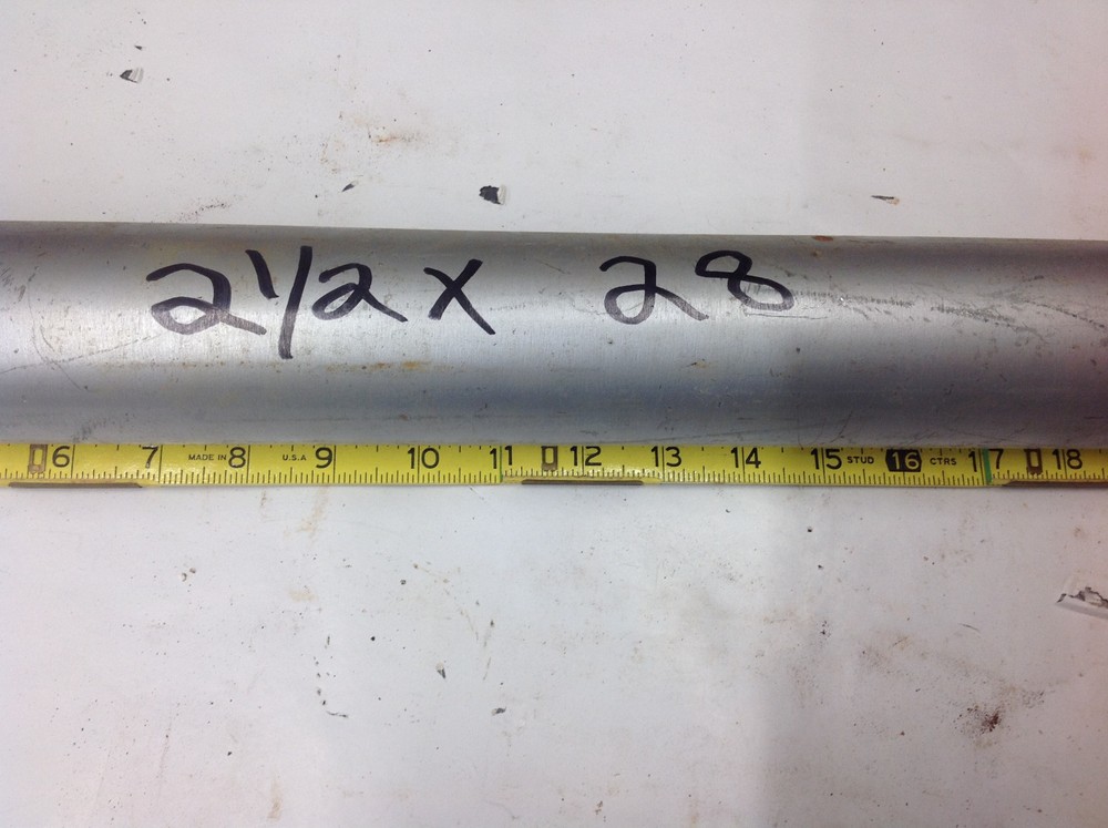 2-1/2" x 28" -7 Thread Silver Concrete Core Hammer Drill Bit. NEW