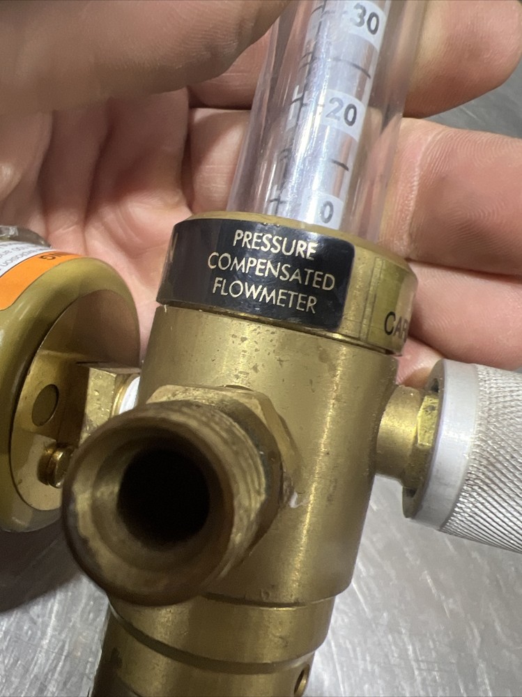 WESTERN ENTERPRISES REF-4-PG Compressed GAS FLOWMETER. CARBON DIOXIDE 0-70 Used