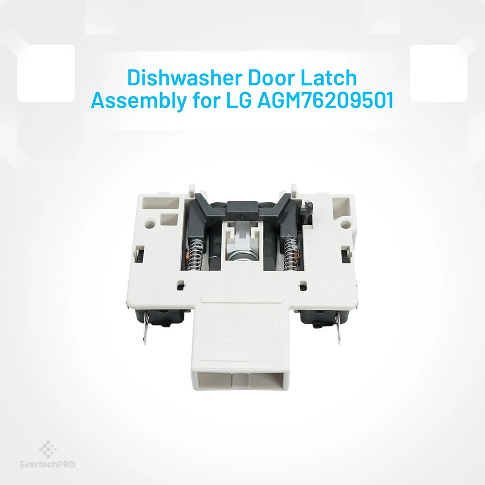 EVERTECHPRO AGM76209501 Door Latch Assembly, Compatible with LG Dishwashers