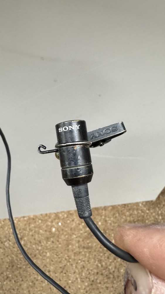 Sony ECM-55B Lavalier Condenser Microphone