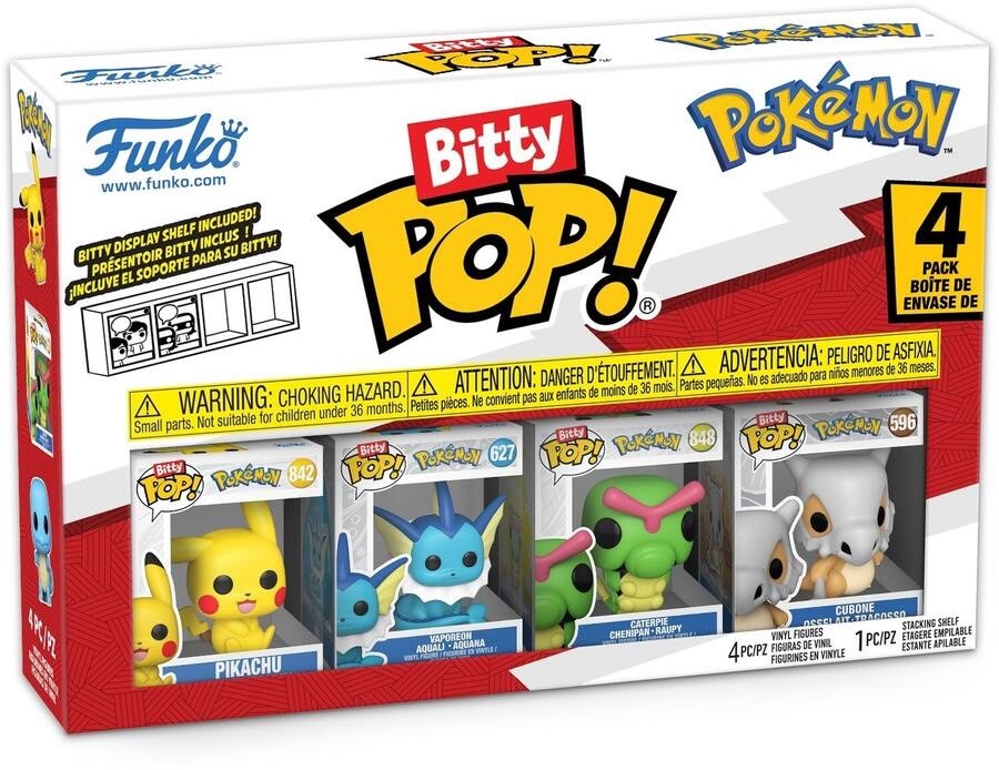 Funko Bitty POP! - Pokemon - Pikachu 4 Pack