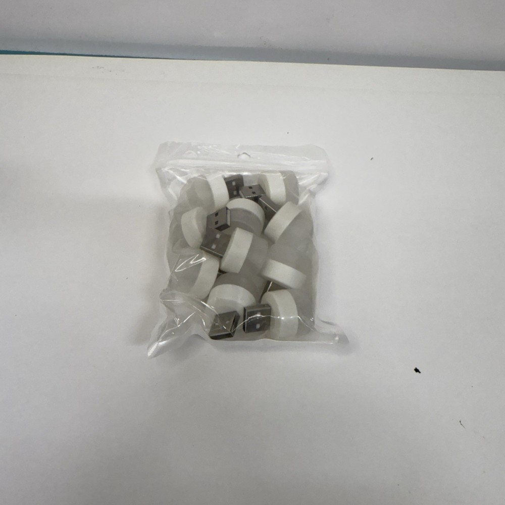 USB Mini Button Lights LED 10pack Round Mini USB Light