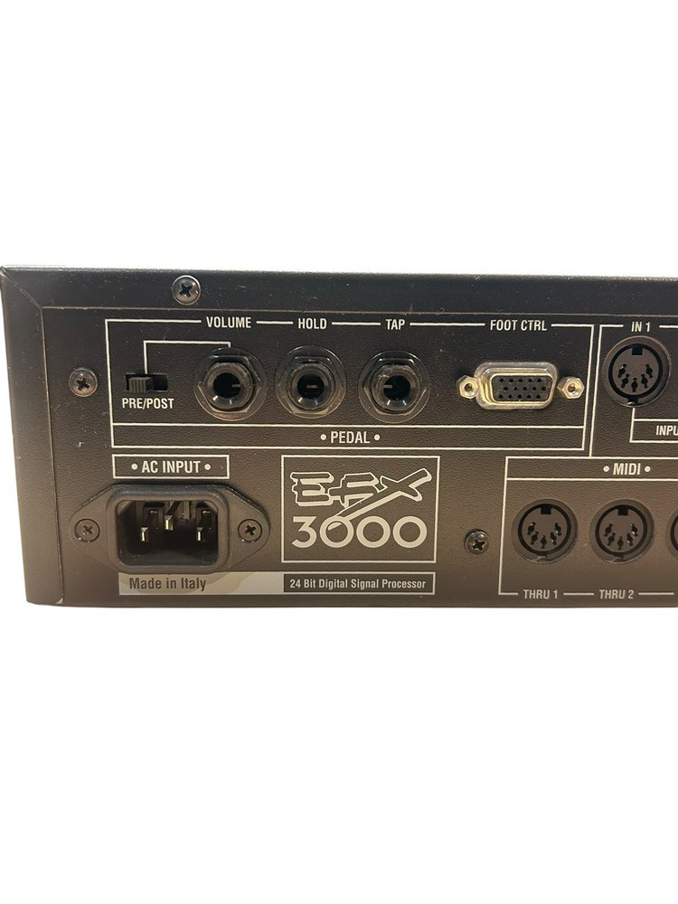 Oberheim GM 1000 Professional Guitar Multi-Effects Processor Rackmount Tested