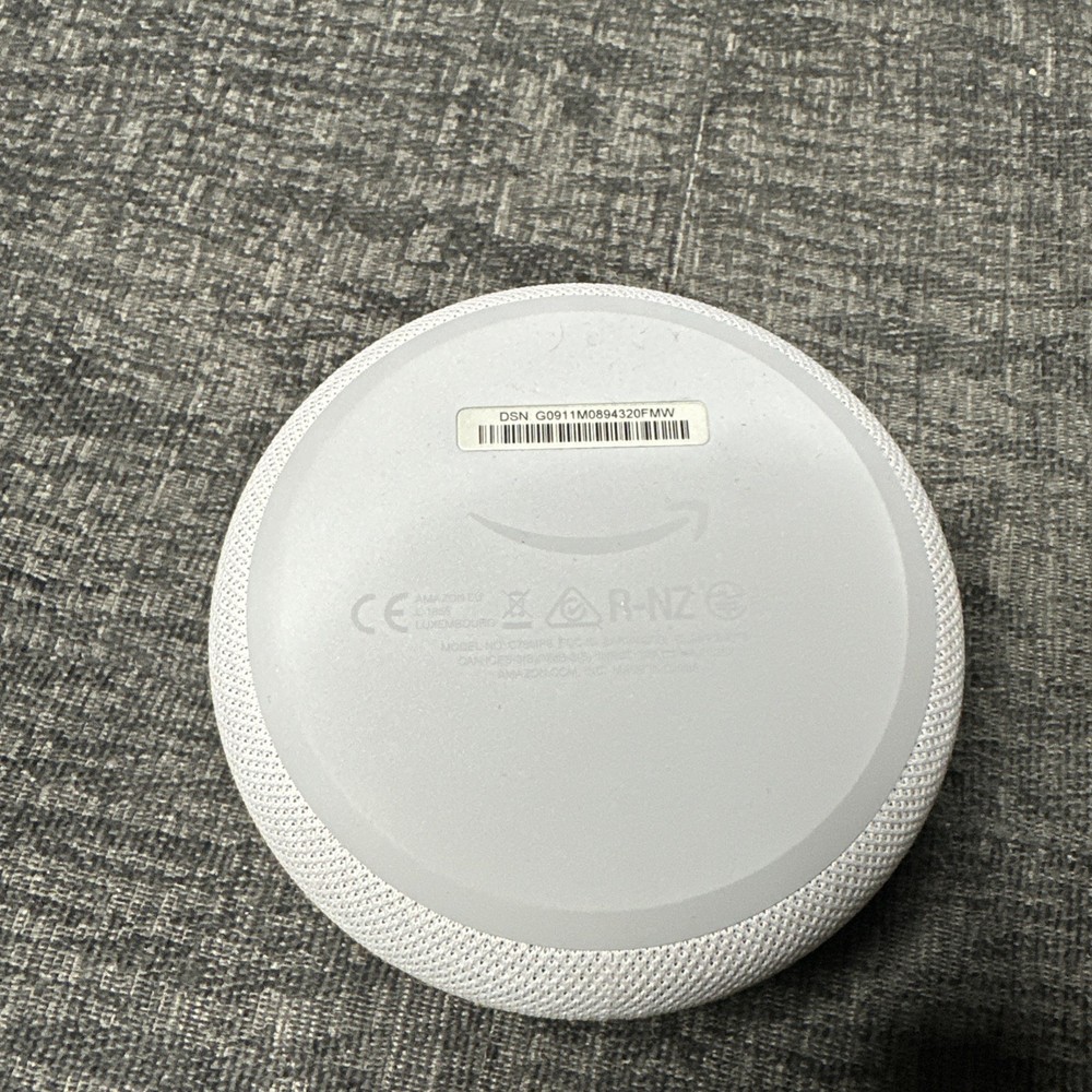 Untested - Amazon Echo Dot 3rd Gen (C78MP8) Unit Only No Power Cord Used White