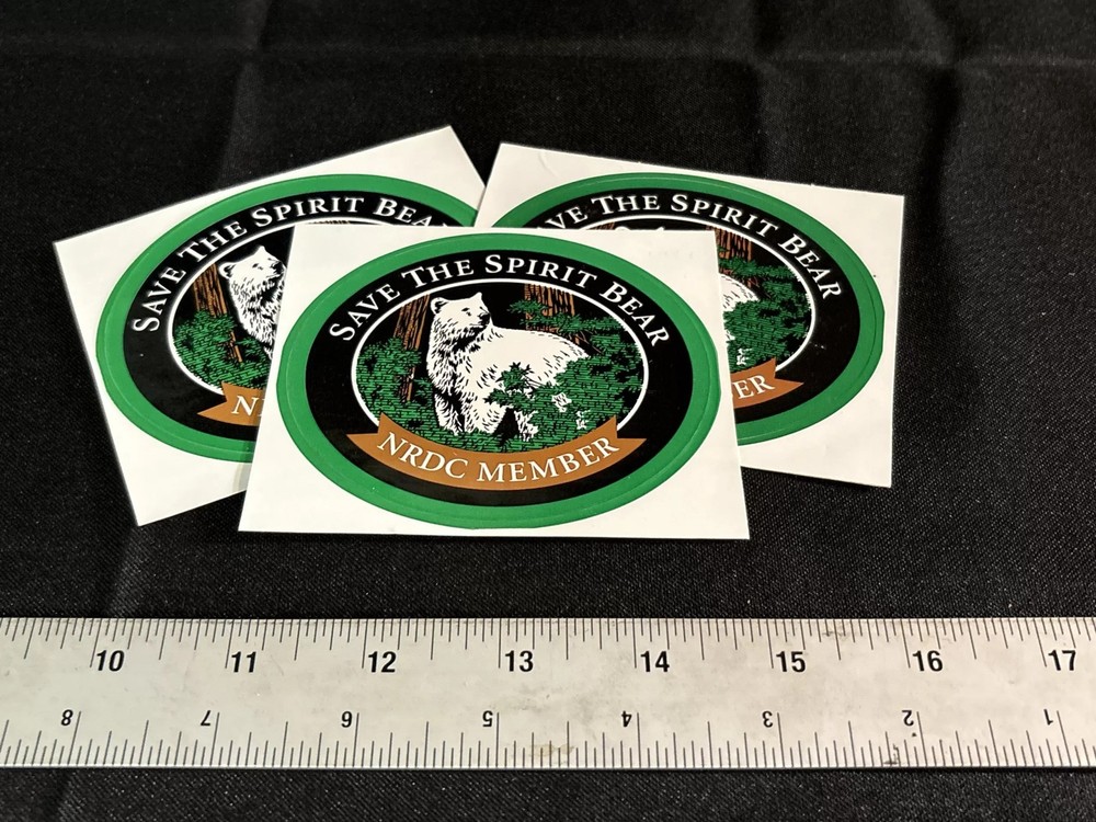 NRDC Member sticker (green, Bear)