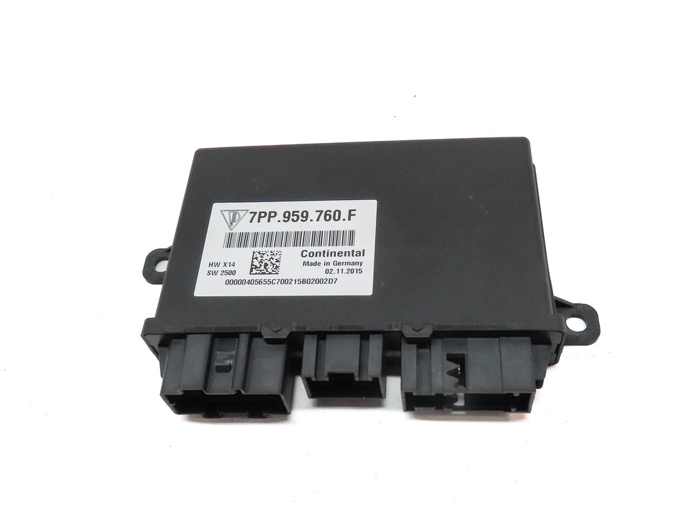 2016 PORSCHE MACAN (95B) FRONT LEFT DRIVER SEAT CONTROL MODULE