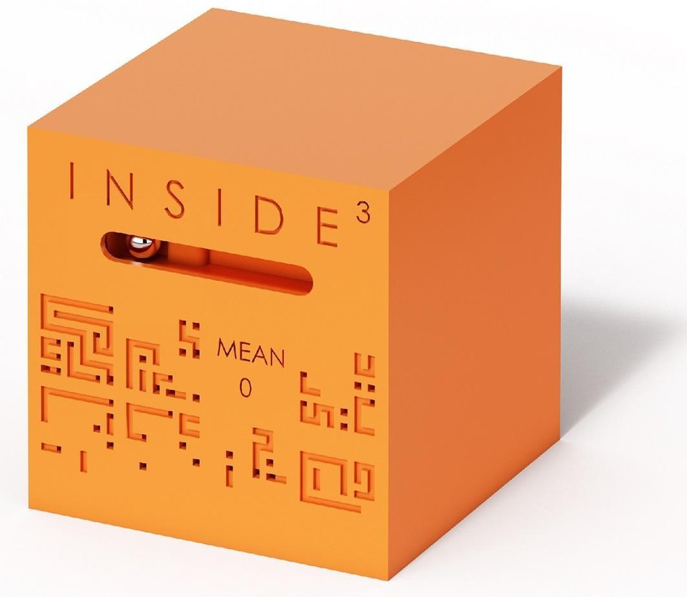 Inside³ Labyrinth 3D Puzzle Maze Cube - Mean