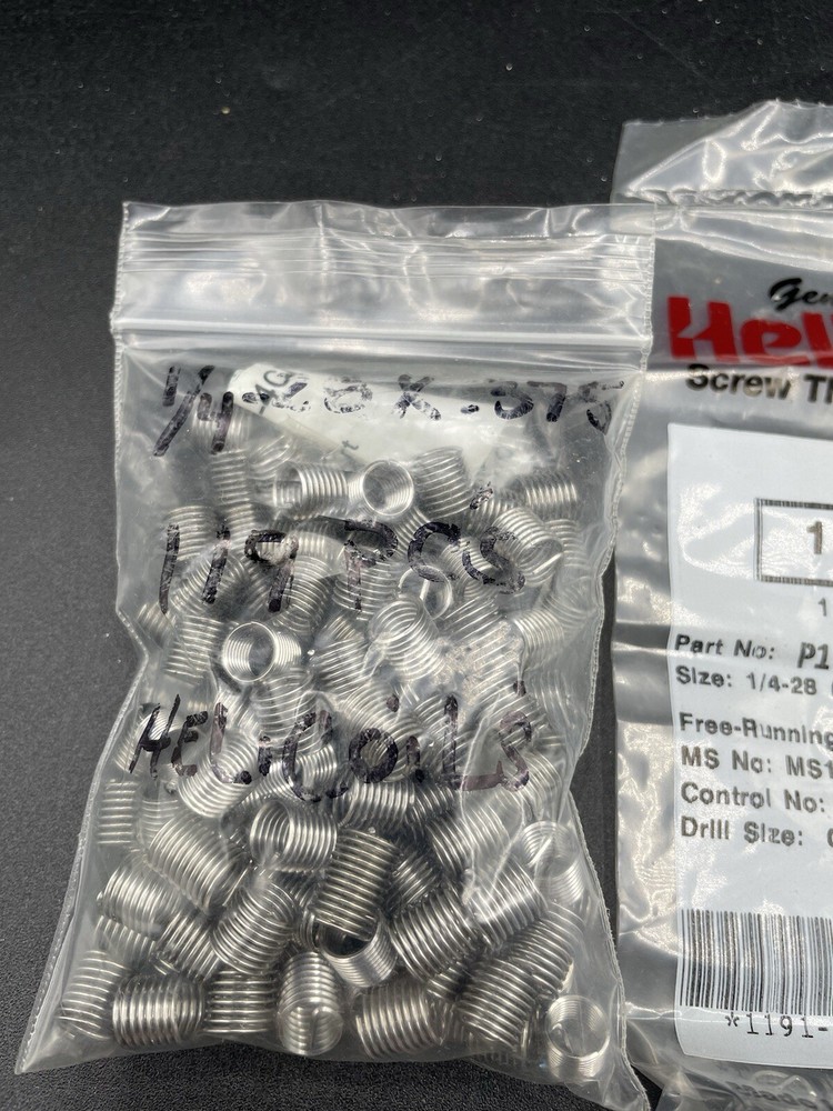 Heli-Coil Screw Thread Inserts Combo 1/4 - 28