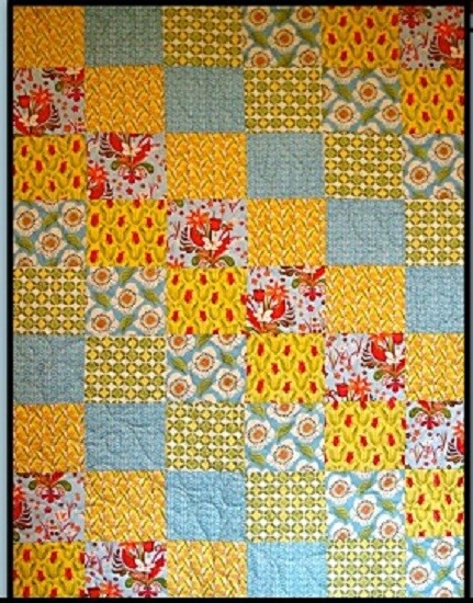 Sunsprite Quilt Pattern- A Fat Quarter Pattern