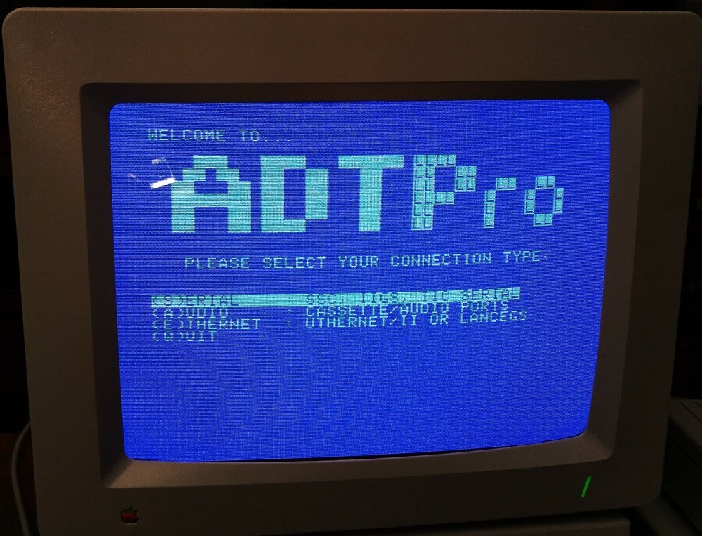 Apple IIc ADTPro Serial adapter Cable for Disk Transfer Bootstrap