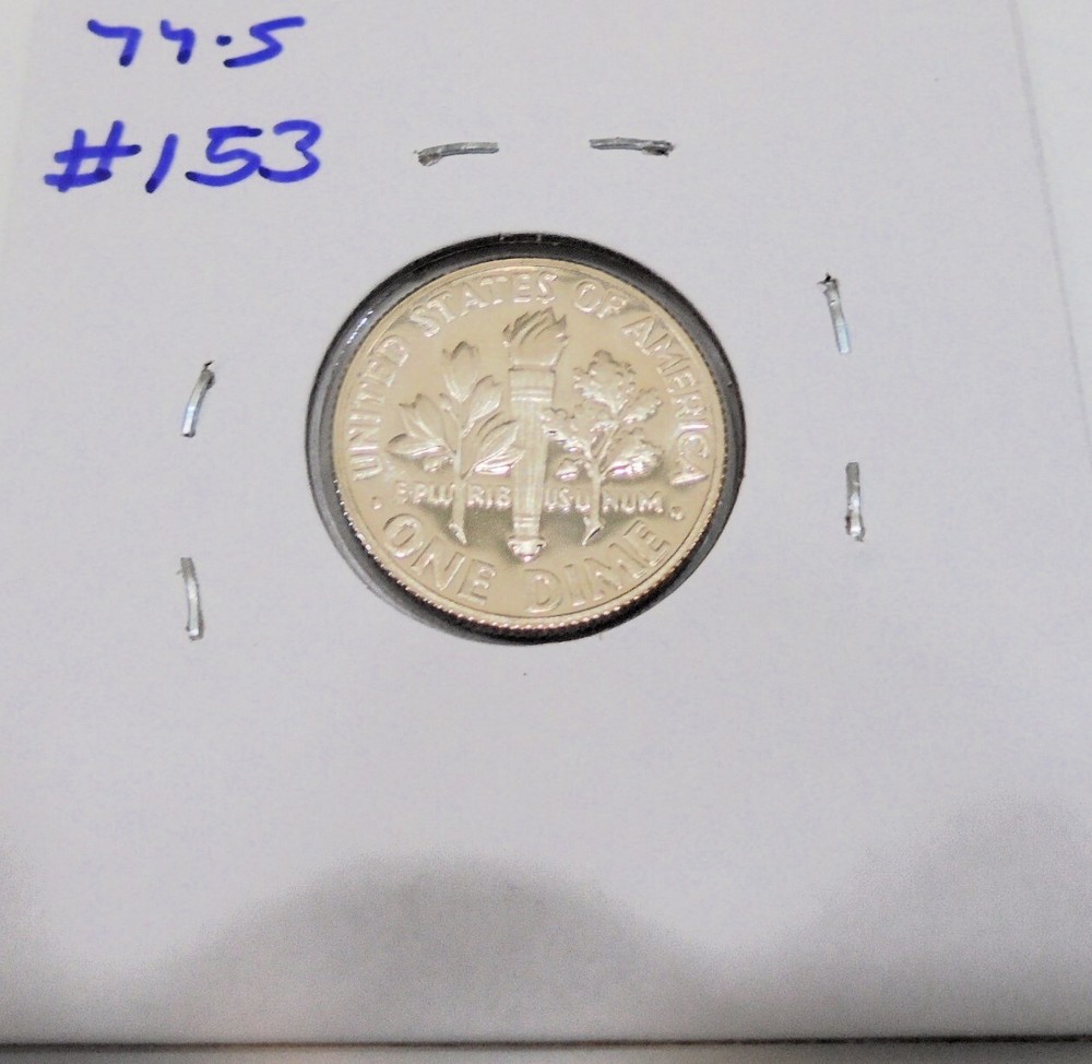Nice 1977 s Proof Roosevelt Dime # 153 From A Proof Set