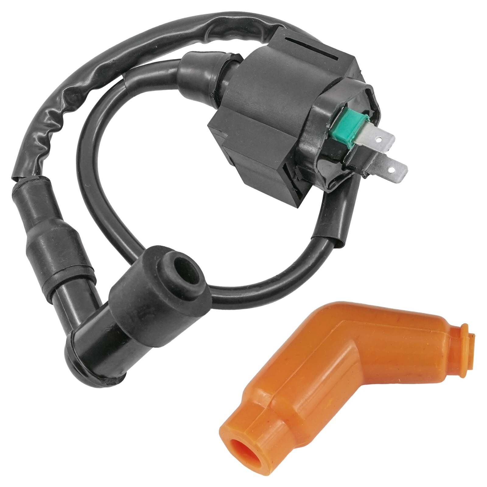 Ignition Coil & Spark Plug Cap Boot for Honda Big Red 250 ATC250ES 1985-1987