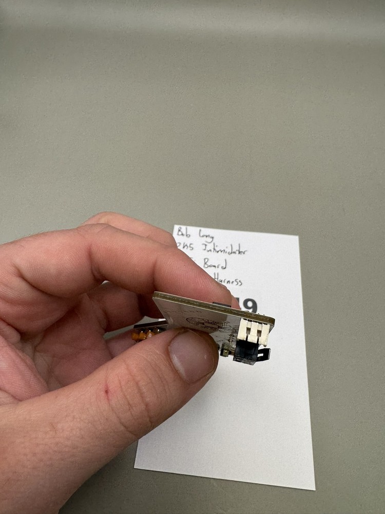 Bob Long 2k5 Intimidator Sci-Fi Board White