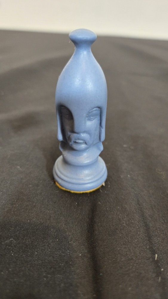 2.5" Mid Century Duncan Blue Pawn Chess Replacement