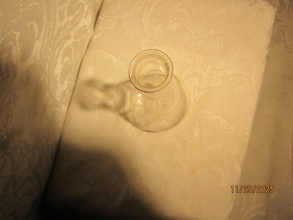 200 ml Graduted Glass Erlenmeyer Flask Made by Pyrex Corning
