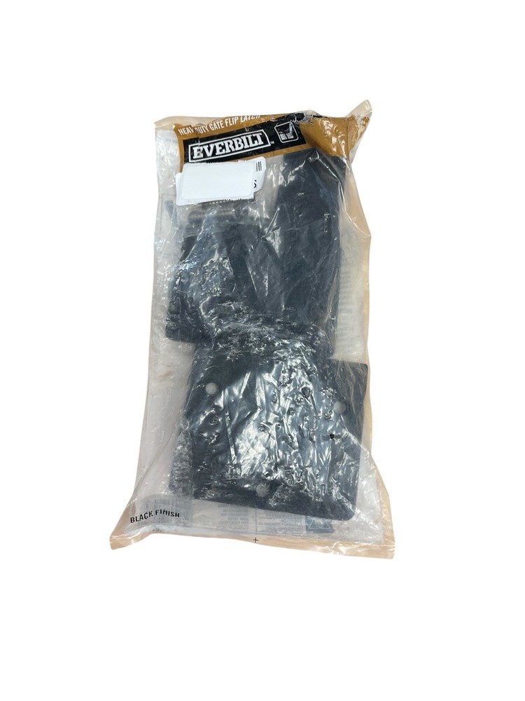 Everbilt Black Extra Heavy-Duty Gate Flip Latch