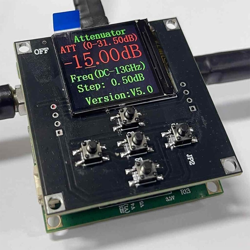 LF-13GHZ Digital Step Attenuator Core Board + Main Control Board + Type-C Cable