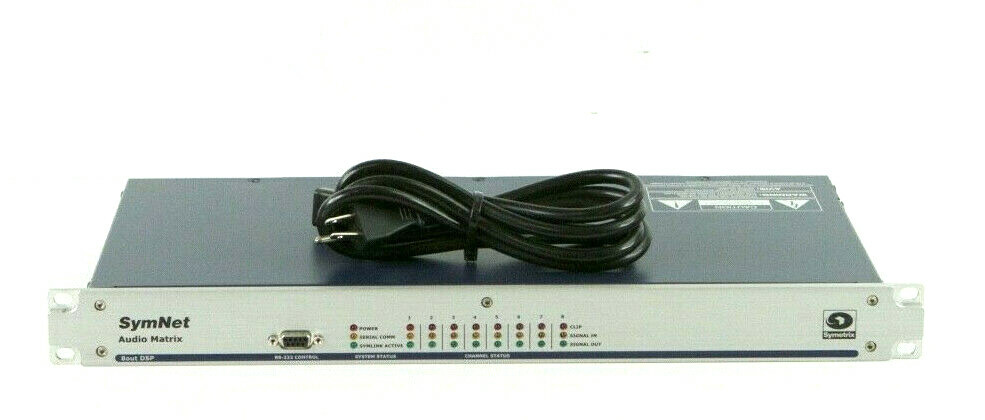 Symetrix SymNet Audio Matrix 8out DSP Signal Processor i447