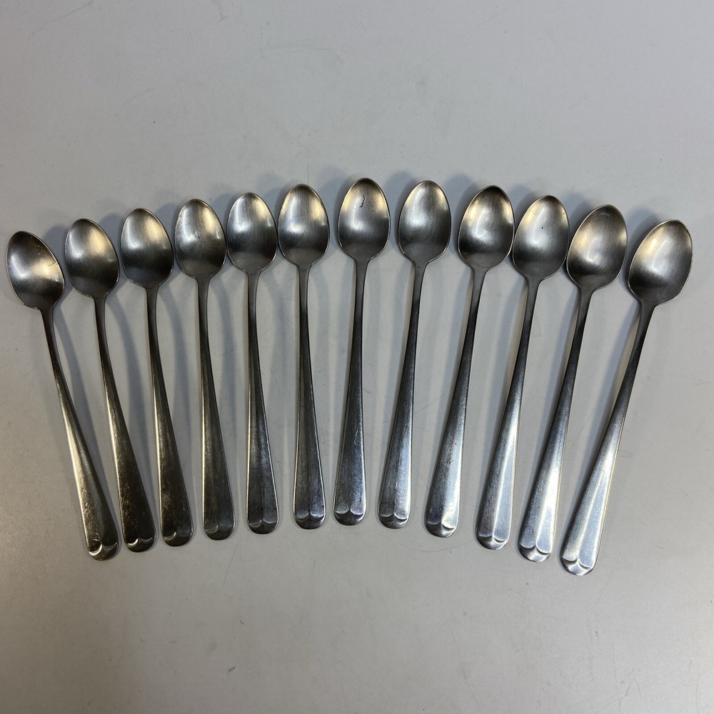 Main Course Korea Stainless Flatware Pattern MNF3 12 Piece Ice Tea Spoons