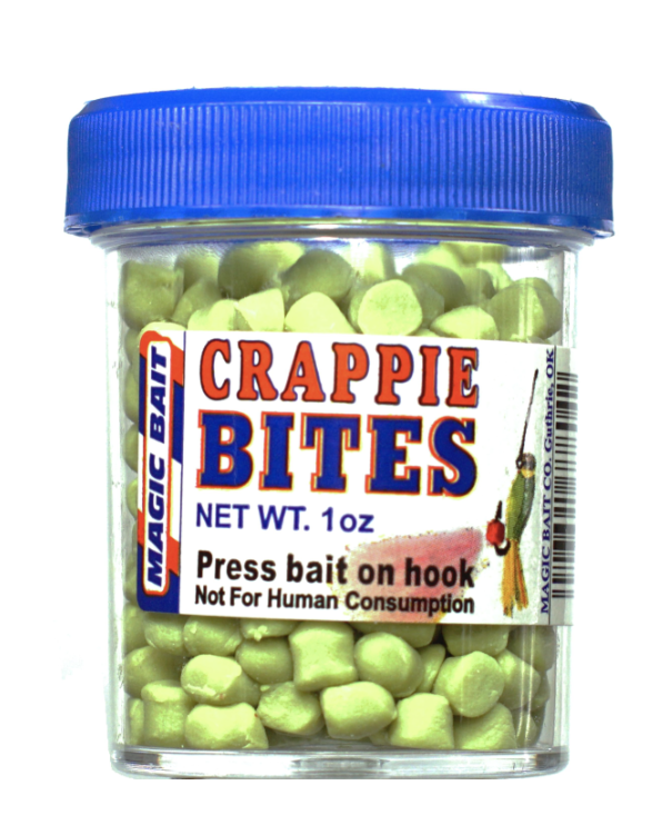 Magic Bait CRP-01 Crappie Bites, Chartreuse, 1 Oz.