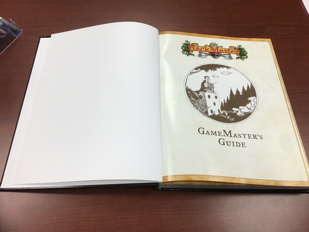 HackMaster GameMaster's Guide Hardcover Kenzer & Company 2015