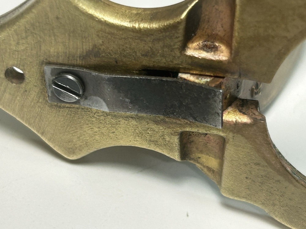 T/C Thompson Center Hawken Sidelock Muzzleloader Brass Patchbox W/ 2 Screws