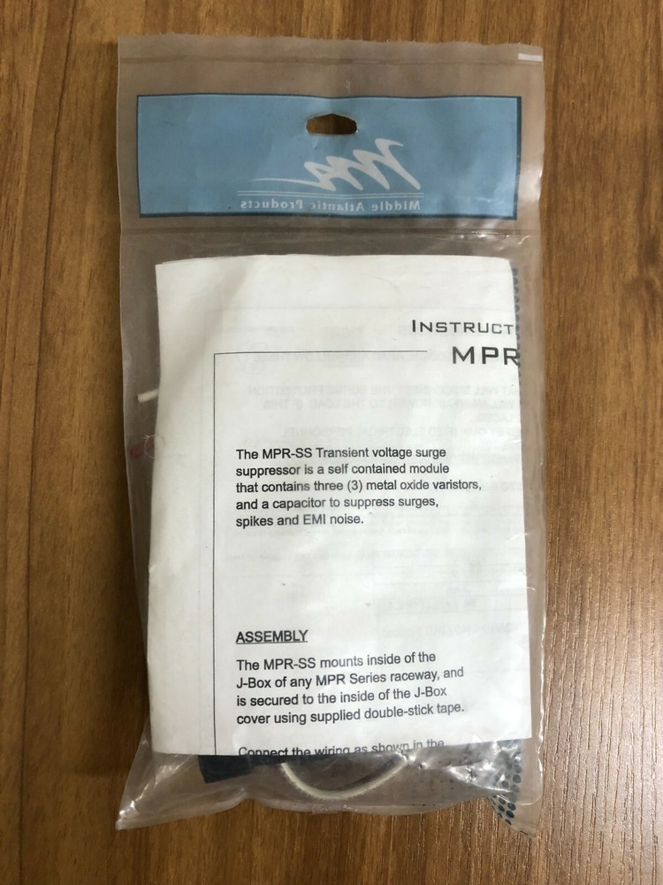 Middle Atlantic MPR-SS Surge Suppressor Module for MPR