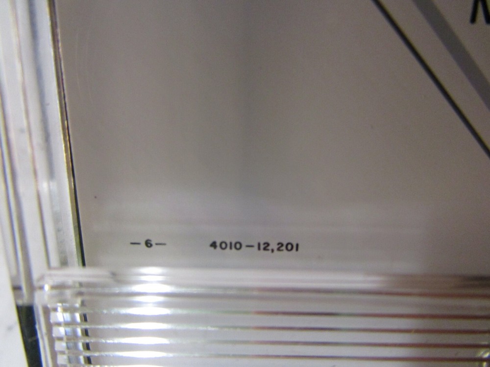 API Instruments AD-118 4010-12,201 DC Milliamperes Panel Meter