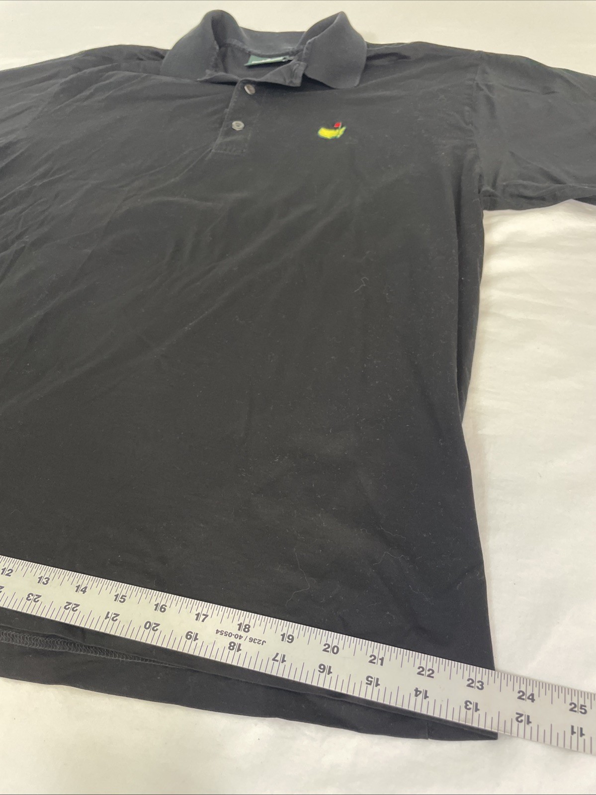 Clubhouse Collection Masters Golf Black Polo Shirt Men's L