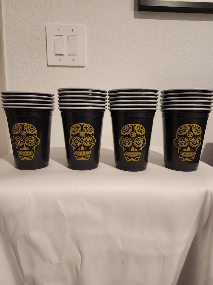 Skull Beer Pong Set