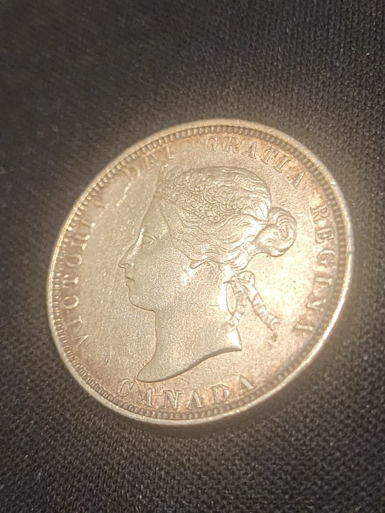 1883H Canadian Silver Coin