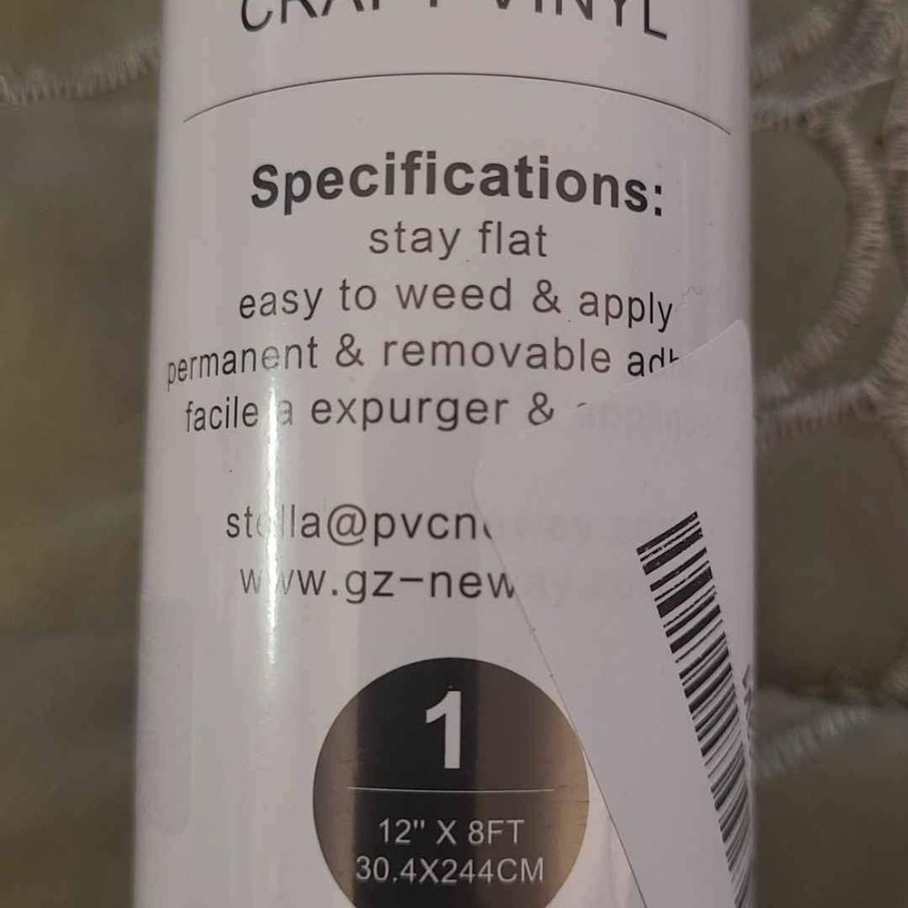 Craft Vinyl Matte Blue