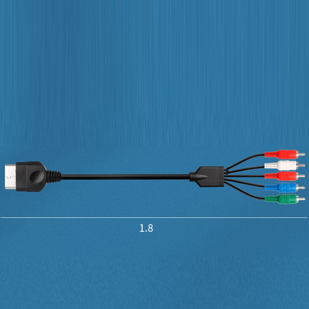 US 2-4 Pack HD Component AV Cable Cord Hookup Connection For Original Xbox